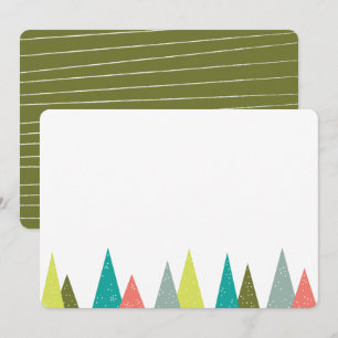 Festtage Forest 12x18 Stationery Cards Einladung