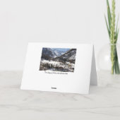 Festtages-Karte Feiertagskarte (Rückseite)