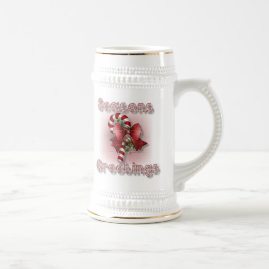 "Festtages-" Weihnachten Bierglas (Rechts)