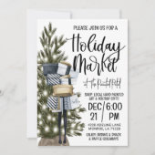 Festtagsmarkt Shopping Einladung (Vorderseite)