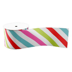 Festtagsmuster – Retro-Festtagsstreifen Ripsband