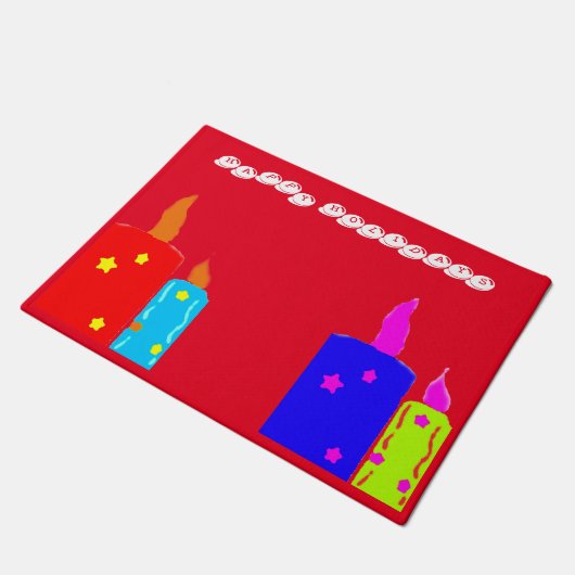 Festtür Mat Fußmatte (Schrägansicht)