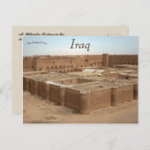 Festung Al-Ukhaidir im Irak Postkarte (Vorne/Hinten)