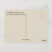 Festung Al-Ukhaidir im Irak Postkarte (Rückseite)