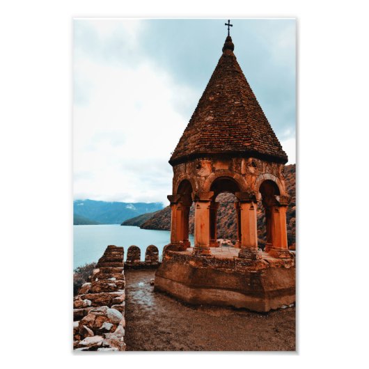 Festung Ananuri Fotodruck (Vorne)