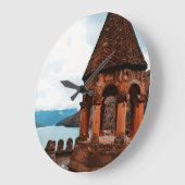 Festung Ananuri Große Wanduhr (Winkel)