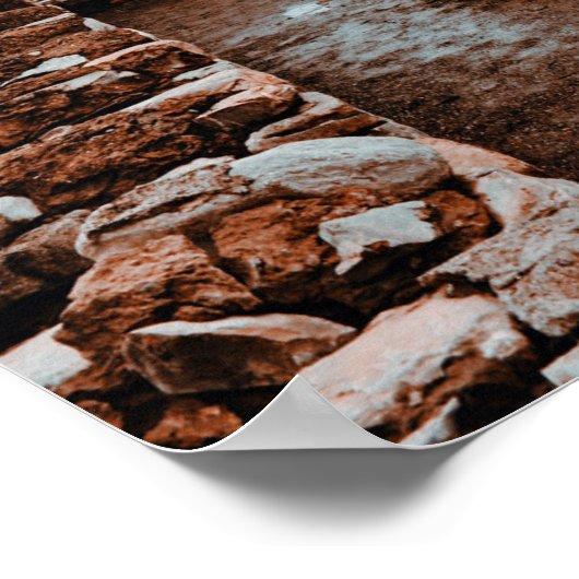 Festung Ananuri Poster (Ecke)