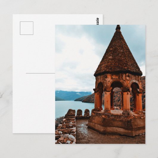 Festung Ananuri Postkarte (Vorne/Hinten)