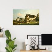 Festung - Bernardo Bellotto Kunstgewerbe Poster (Heimbüro)