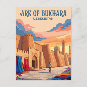 Festung Bukhara Ark Usbekistan Postkarte