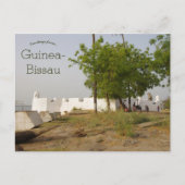Festung Cacheu Guinea Bissau Postkarte (Vorderseite)