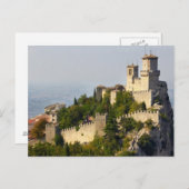 Festung Città di San Marino, Italien Postkarte (Vorne/Hinten)