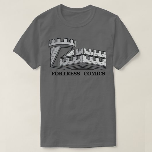 Festung Comicen T-Shirt (Design vorne)