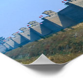 Festung der Altstadt von Pingyao - China Poster (Ecke)