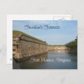 Festung der Freiheit Postkarte (Vorne/Hinten)