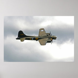 Festung des Fliegen-B-17 Poster