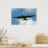 Festung des Fliegen-B-17 Poster (Küche)