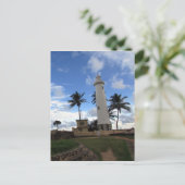 Festung des Leuchtturms Postkarte (Stehend Vorderseite)