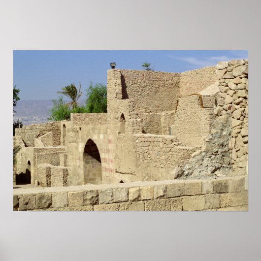 Festung, gebaut von Baldwin I Poster (Vorne)