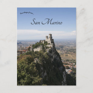 Festung Guaita San Marino Postkarte
