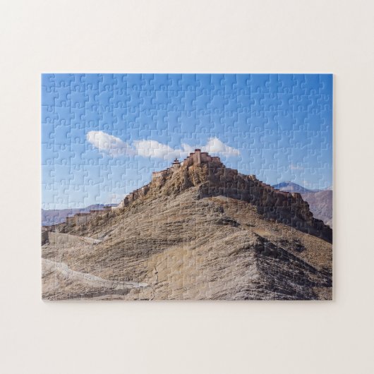 Festung Gyantse Dzong - Tibet Puzzle (Horizontal)