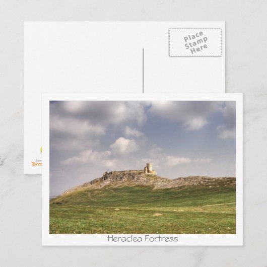 Festung Heraclea Postkarte (Vorne/Hinten)