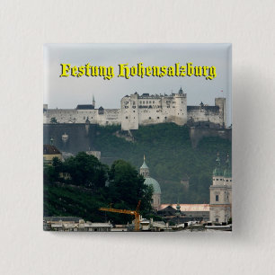 Festung Hohensalzburg, Salzburg, Österreich Button