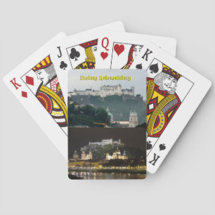 Festung Hohensalzburg, Salzburg, Österreich Spielkarten
