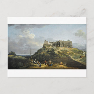 Festung Konigstein von Bernardo Bellotto Postkarte