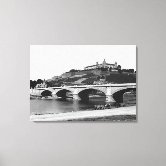 Festung Marienberg Leinwanddruck (Vorderseite)