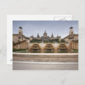 Festung Montjuc Postkarte (Vorne/Hinten)