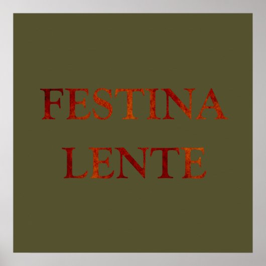 Festung Poster (Vorne)