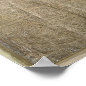 Festung unter Belagerung, aus Nimrud, Irak Poster (Ecke)