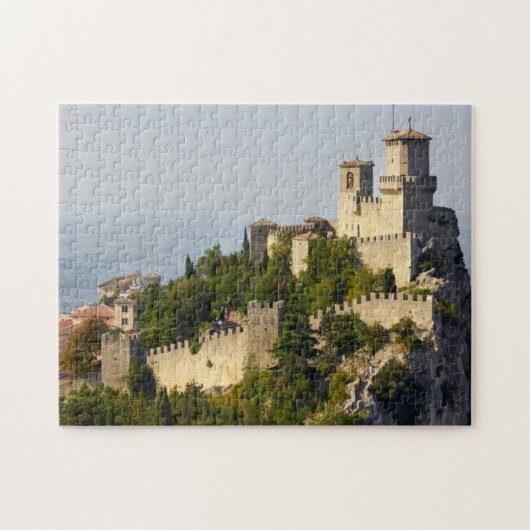 Festung von Città Di San Marino, Italien Puzzle (Horizontal)