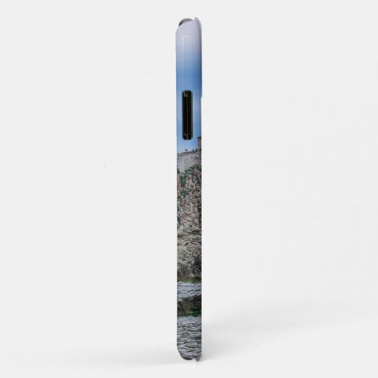 Festungsmauern, Felsküste und Meer in Kroatien Case-Mate iPhone Hülle (Hinten/Rechts)