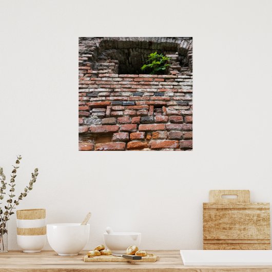 Festungswand Poster (Küche)