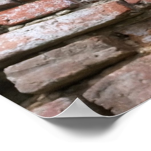 Festungswand Poster (Ecke)