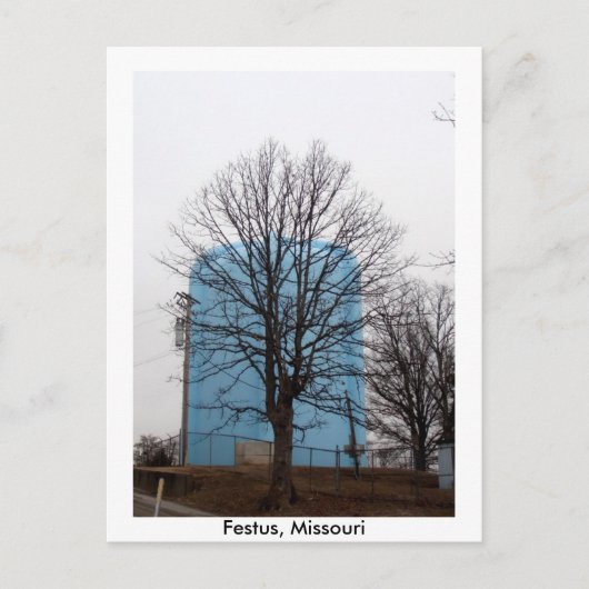 Festus, Missouri Postkarte (Vorderseite)