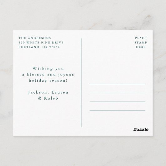 Festwald | FOTO Postkarte (Rückseite)