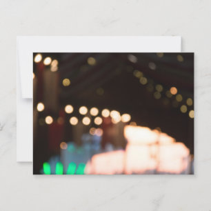 FESTZELT HAAGER HERBSTFEST IN UNSCHARF POSTKARTE