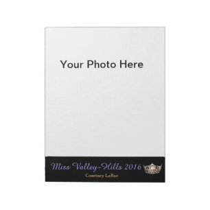 Festzug-Foto-Autogramms-Auflage Art Fräuleins Notizblock
