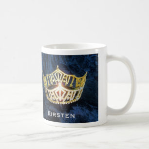 Festzug-Goldkronen-Name-Tasse Kaffeetasse