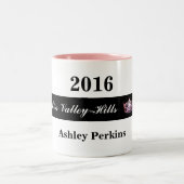 Festzug-Krone Art Fräuleins Amerika Ihre Zweifarbige Tasse (Mittel)