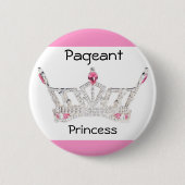 FESTZUG-PRINZESSIN Knopf/Button - besonders Button (Vorderseite)