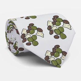 Feta Cheese and Olives Krawatte