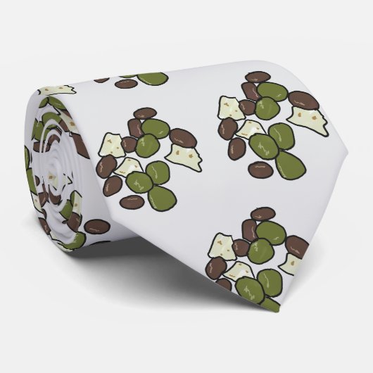 Feta Cheese and Olives Krawatte (Gerollt)