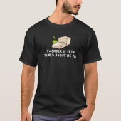 Feta Cheese Geschenk Goat Griechenland Griechisch T-Shirt (Vorderseite)