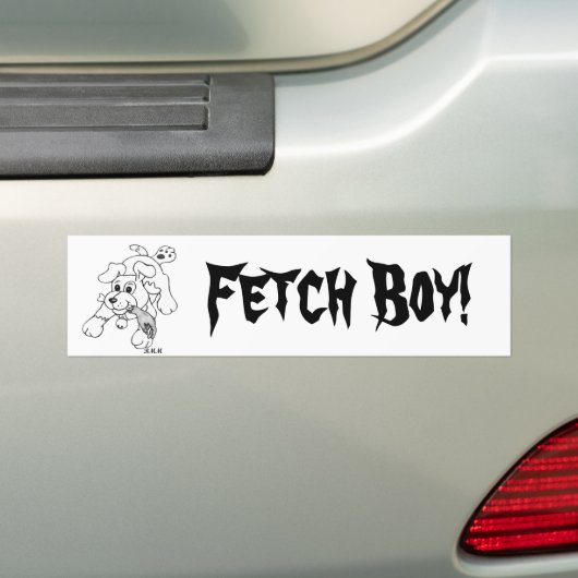 Fetch Boy Autoaufkleber (Auf Auto)