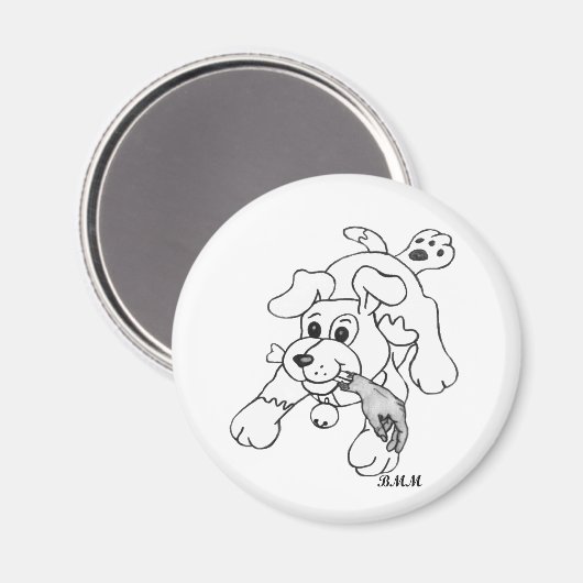 Fetch Boy Magnet (Vorderseite/Rückseite)