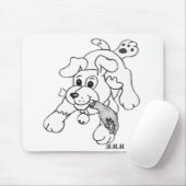 Fetch Boy Mousepad (Mit Mouse)